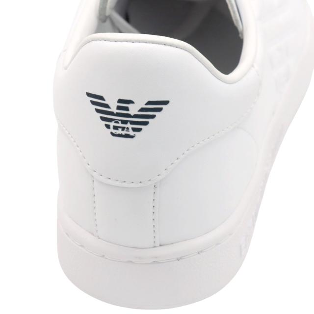 EMPORIO ARMANI エンポリオアルマーニ EA7 スニーカー メンズ ローカットスニーカー シューズ 靴 7X00331 AF10848 ホワイト 2026春夏新作_5