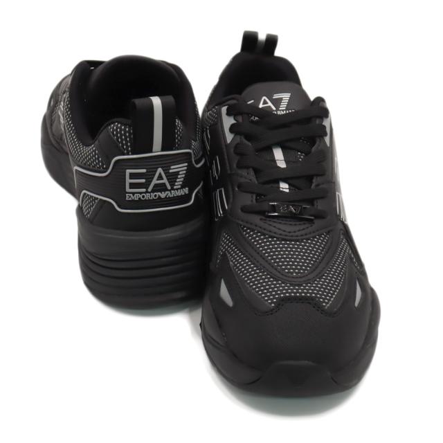 EMPORIO ARMANI エンポリオアルマーニ EA7 スニーカー メンズ ダッドスニーカー シューズ 靴 7X000306 AF23595 ブラック 2026春夏新作_1