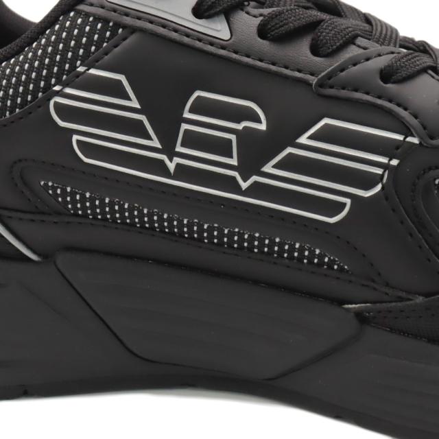 EMPORIO ARMANI エンポリオアルマーニ EA7 スニーカー メンズ ダッドスニーカー シューズ 靴 7X000306 AF23595 ブラック 2026春夏新作_4