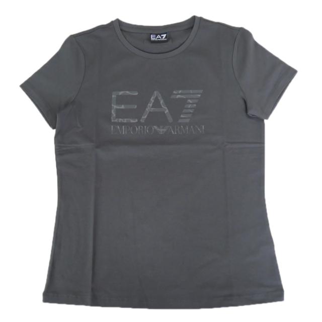 EMPORIO ARMANI エンポリオアルマーニ EA7 Tシャツ レディース トップス クルーネックTシャツ 半袖 7W000993 AF18401 グレー 2026春夏新作_4