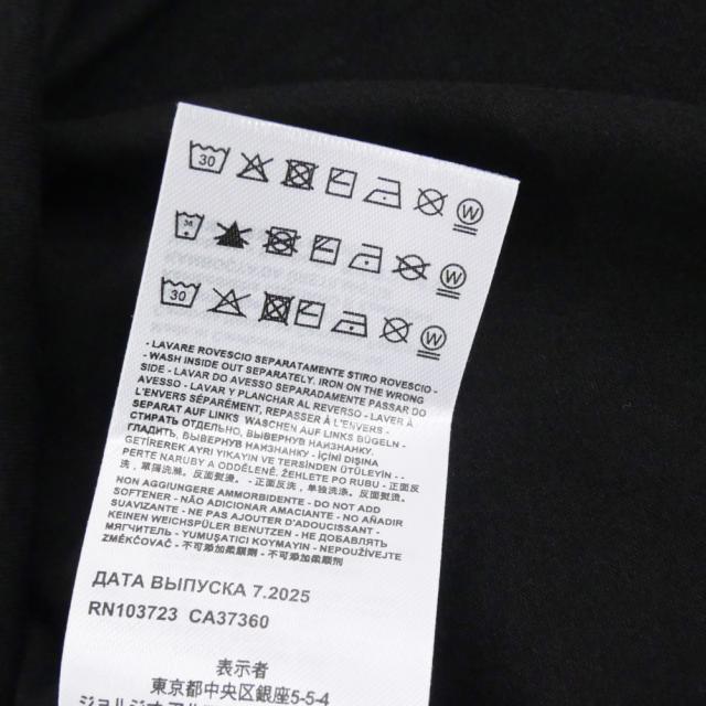 EMPORIO ARMANI エンポリオアルマーニ EA7 Tシャツ レディース クルーネックTシャツ 半袖 トップス 7W001490 AF10373 ブラック 2026春夏新作_9