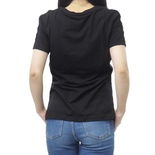 EMPORIO ARMANI エンポリオアルマーニ EA7 Tシャツ レディース クルーネックTシャツ 半袖 トップス 7W001490 AF10373 ブラック 2026春夏新作_3