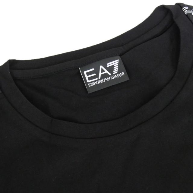 EMPORIO ARMANI エンポリオアルマーニ EA7 Tシャツ レディース クルーネックTシャツ 半袖 トップス 7W001490 AF10373 ブラック 2026春夏新作_5