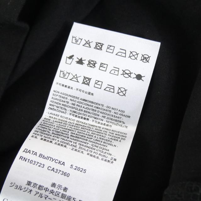 EMPORIO ARMANI エンポリオアルマーニ EA7 Tシャツ レディース トップス クルーネックTシャツ 半袖 7W000977 AF10373 ブラック 2026春夏新作_9