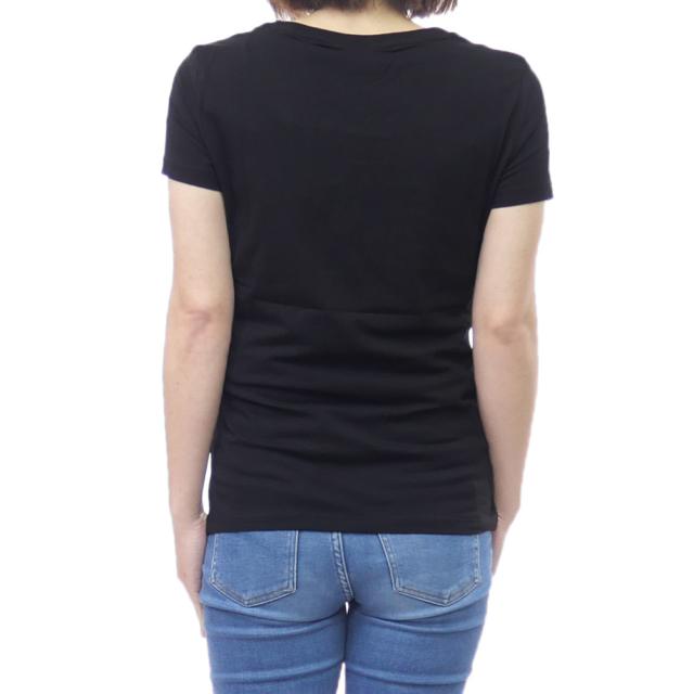 EMPORIO ARMANI エンポリオアルマーニ EA7 Tシャツ レディース トップス クルーネックTシャツ 半袖 7W000977 AF10373 ブラック 2026春夏新作_3