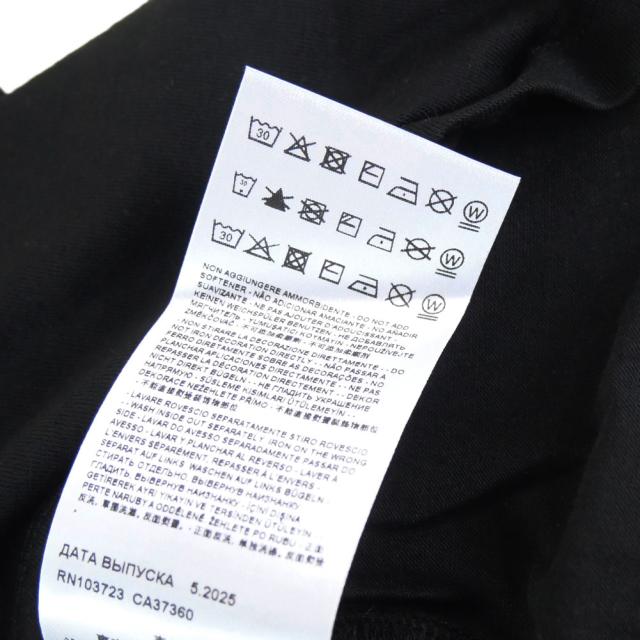 EMPORIO ARMANI エンポリオアルマーニ EA7 Tシャツ レディース トップス ラウンドネックTシャツ 半袖 8NTT67 TJDQZ ブラック 定番人気商品_9