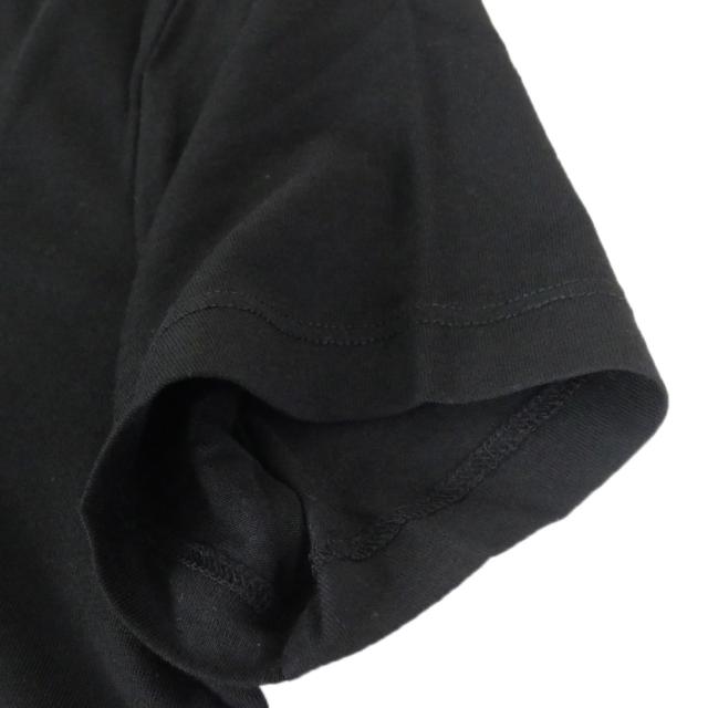 EMPORIO ARMANI エンポリオアルマーニ EA7 Tシャツ レディース トップス ラウンドネックTシャツ 半袖 8NTT67 TJDQZ ブラック 定番人気商品_7