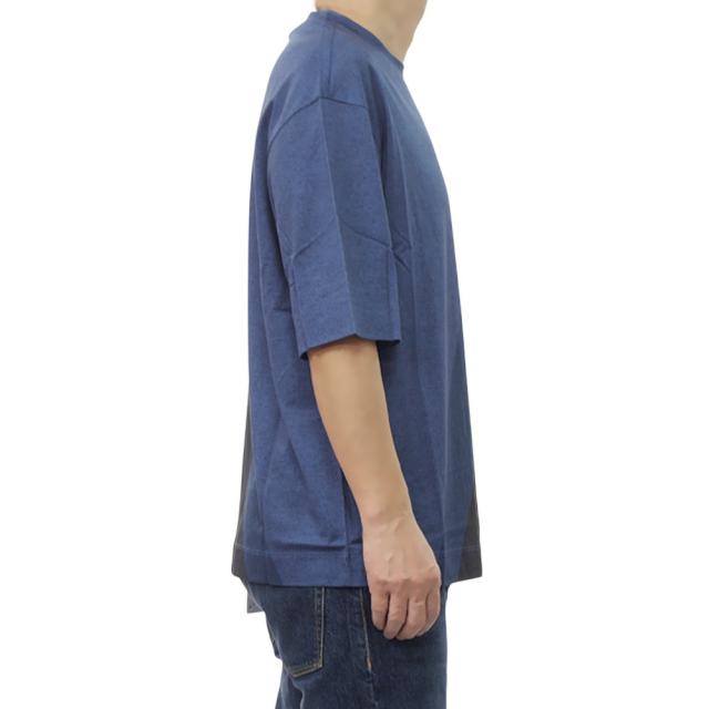 EMPORIO ARMANI エンポリオアルマーニ Tシャツ メンズ クルーネックTシャツ 半袖 トップス EM005269 AF10017 ブルー 2026春夏新作_2