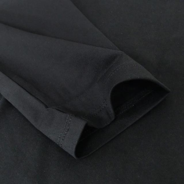 EMPORIO ARMANI エンポリオアルマーニ Tシャツ メンズ クルーネックロングTシャツ ロンT 長袖 トップス 綿100％ EM004584 AF13669 ブラック 2026春夏新作_7
