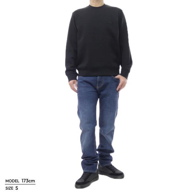 EMPORIO ARMANI エンポリオアルマーニ トレーナー メンズ 長袖 EM004540 AF10013 ブラック 2026春夏新作_1