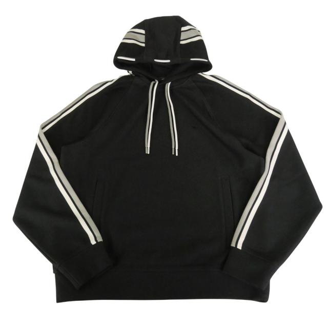 EMPORIO ARMANI エンポリオアルマーニ パーカー メンズ プルオーバーパーカー 長袖 EM005199 AF24209 ブラック 2026春夏新作_4