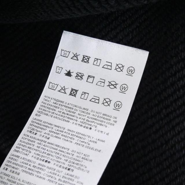 EMPORIO ARMANI エンポリオアルマーニ パーカー メンズ プルオーバーパーカー 長袖 EM005557 AF14793 ブラック 2026春夏新作_9