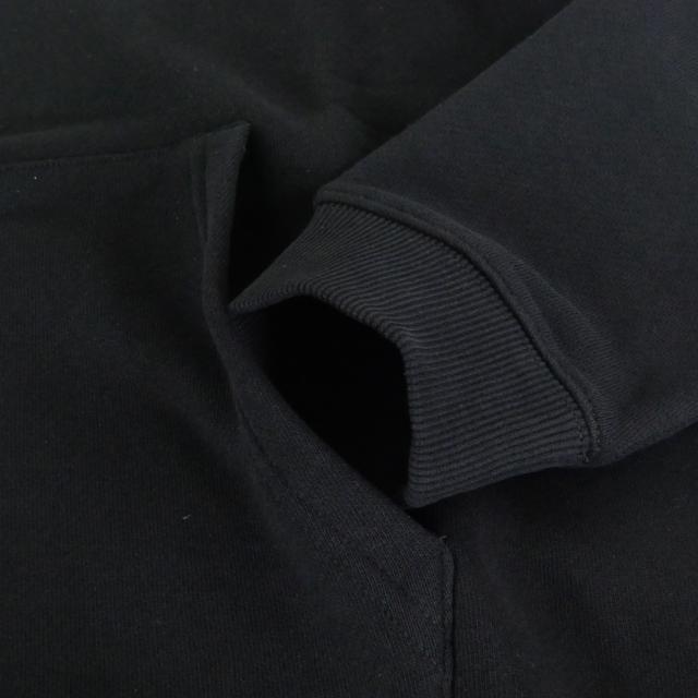 EMPORIO ARMANI エンポリオアルマーニ パーカー メンズ プルオーバーパーカー 長袖 EM005557 AF14793 ブラック 2026春夏新作_7