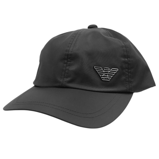 EMPORIO ARMANI エンポリオアルマーニ 帽子 メンズ キャップ EM001962 AF13454 ブラック 定番人気商品_1