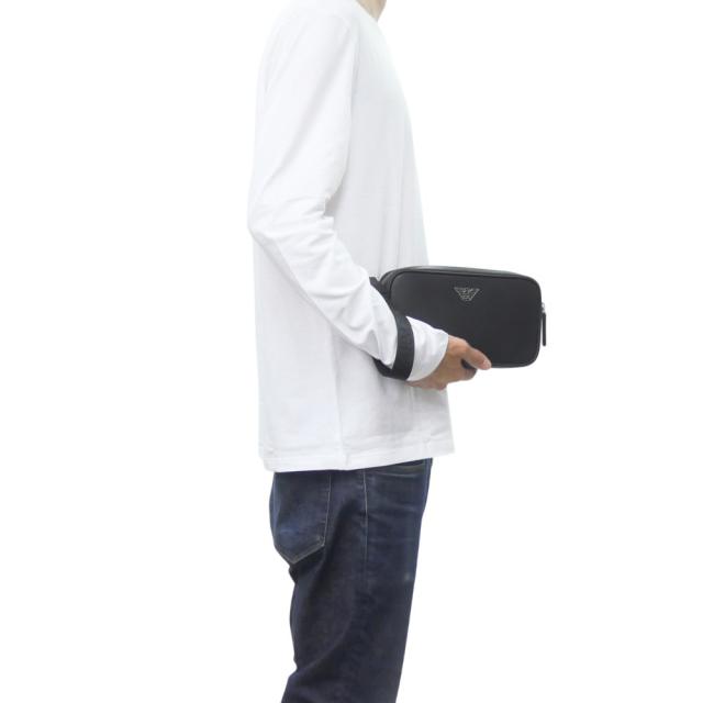 大売り出しSS EMPORIO ARMANI エンポリオアルマーニ 御徒面子 メンズ クラッチペダル御徒面子/二つ目御徒面子 Y4R356 Y138E 黒いこと 定番一般受け商いもの