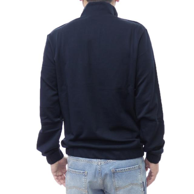 EMPORIO ARMANI UNDERWEAR エンポリオアルマーニ アンダーウェア メンズ ハーフジップスウェット EM003780 AF18887 ネイビー 2026春夏新作_3
