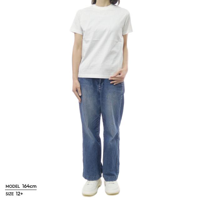 FENDI フェンディ キッズ Tシャツ レディース トップス クルーネックTシャツ 半袖 綿100％ JUI181 ATRV ホワイト 2026春夏新作_1