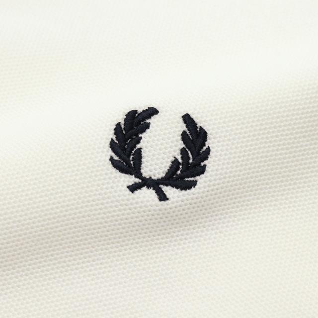 FRED PERRY フレッドペリー ポロシャツ レディース トップス 鹿の子ポロシャツ 半袖 綿100％ G2161 / OPEN COLLAR TIPPED POLO SHIRT オフホワイト 2026春夏新作_6