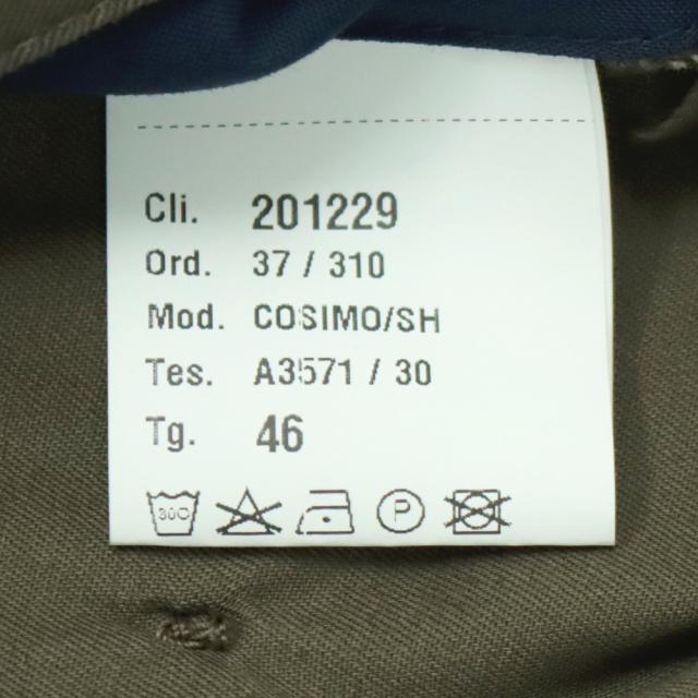 GIAB’S ARCHIVIO ジャブス アルキビオ パンツ メンズ ハーフパンツ COSIMO/SH A3571 カーキ 2026春夏新作_10