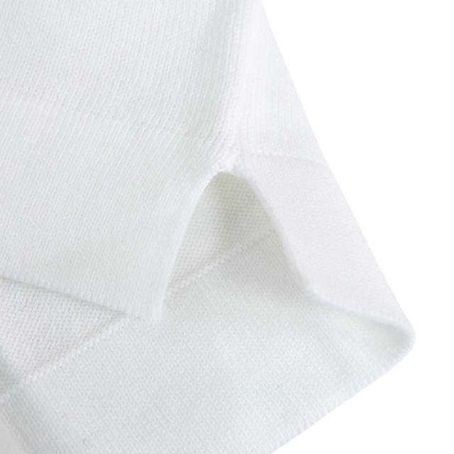 GRAN SASSO グランサッソ セーター メンズ モックネックニットセーター 長袖 綿100％ 58108 18120 / LUPETTO M/L ホワイト 2026春夏新作_8
