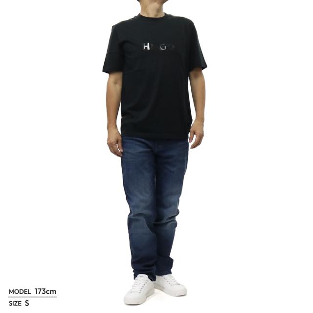 HUGO・HUGO BOSS ヒューゴボス Tシャツ メンズ クルーネックTシャツ 半袖 トップス 50557437 10266462 / Dumeo ブラック 2026春夏新作_1