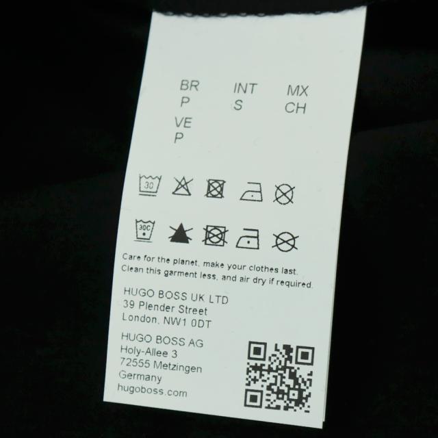 HUGO BOSS ヒューゴボス Tシャツ メンズ クルーネックTシャツ 半袖 トップス 50559363 10278673/TS Globe Logo Pattern ブラック 2026春夏新作_9