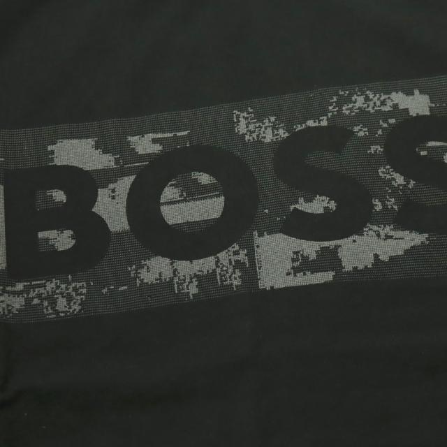 HUGO BOSS ヒューゴボス Tシャツ メンズ クルーネックTシャツ 半袖 トップス 50559363 10278673/TS Globe Logo Pattern ブラック 2026春夏新作_6