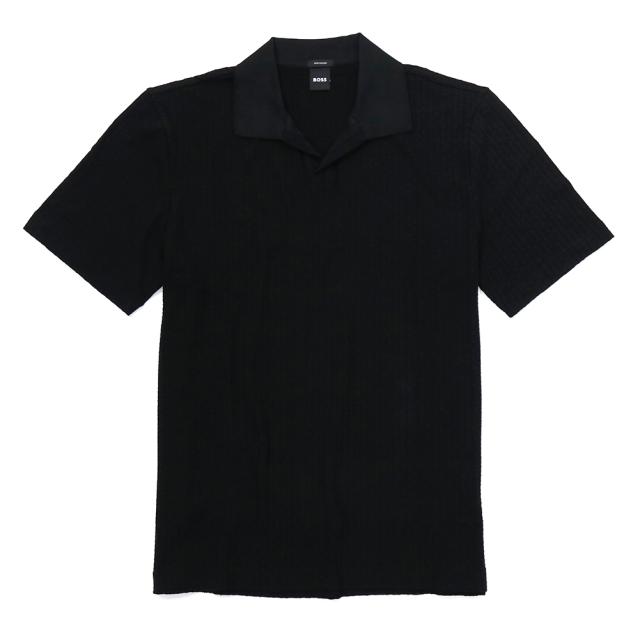 HUGO BOSS ヒューゴボス ポロシャツ メンズ 半袖 50561203 10279620 / H-Pye 251 ブラック 2026春夏新作_4