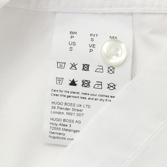 HUGO BOSS ヒューゴボス メンズ半袖シャツ 50537331 10260264 / Relegant_6-Short_M ホワイト 2026春夏新作_10