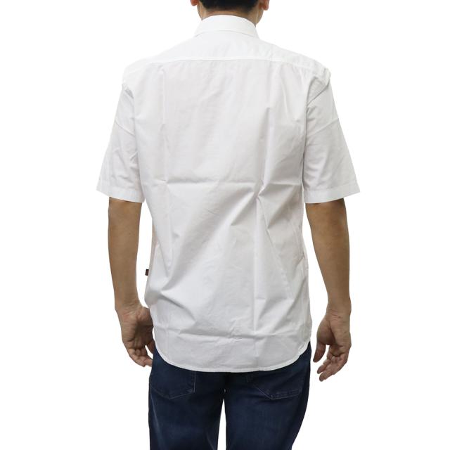 HUGO BOSS ヒューゴボス メンズ半袖シャツ 50537331 10260264 / Relegant_6-Short_M ホワイト 2026春夏新作_3
