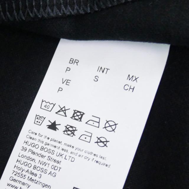 HUGO BOSS ヒューゴボス スウェット メンズ ジップアップスウェット 長袖 50554793 10269555 / Tracksuit Jacket ブラック 2026春夏新作_9
