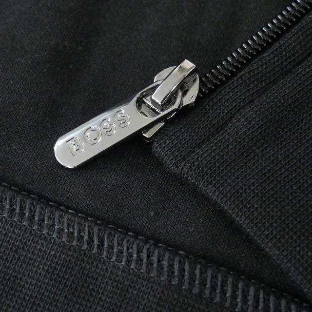 HUGO BOSS ヒューゴボス スウェット メンズ ジップアップスウェット 長袖 50554793 10269555 / Tracksuit Jacket ブラック 2026春夏新作_8