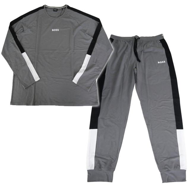 HUGO BOSS ヒューゴボス セットアップ メンズ 長袖 50554773 10161407 / Balance Long Set グレー 2026春夏新作