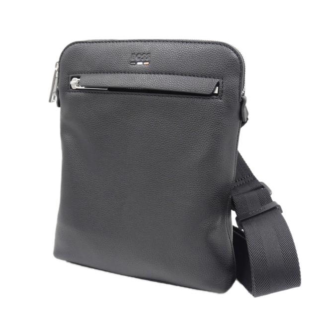 大売り出しSS HUGO BOSS ヒューゴボス 御徒面子 メンズ ショルダーバッグ 50536477 10263216 / Ray_S zip env N 黒いこと 定番一般受け商いもの
