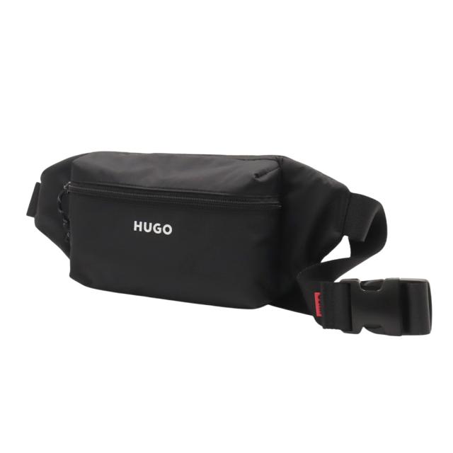 HUGO・HUGO BOSS ヒューゴボス バッグ メンズ ボディバッグ 50563475 10280030/EVERETT bumbag ブラック 2026春夏新作
