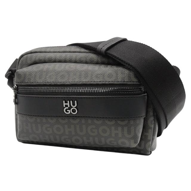 HUGO・HUGO BOSS ヒューゴボス バッグ メンズ ボディバッグ 50558381 10278014 / Quantic_M_EW Crossd ブラック 2026春夏新作