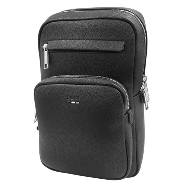 HUGO BOSS ヒューゴボス バッグ メンズ ワンショルダーバッグ 50523410 10263216/Ray_Monostrap ブラック 定番人気商品