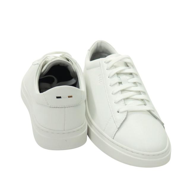 HUGO BOSS ヒューゴボス スニーカー メンズ ローカットスニーカー 靴 シューズ 50552853 10228535/Kieran_Tenn_allt ホワイト 2026春夏新作_1