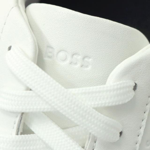 HUGO BOSS ヒューゴボス スニーカー メンズ ローカットスニーカー 靴 シューズ 50552853 10228535/Kieran_Tenn_allt ホワイト 2026春夏新作_3