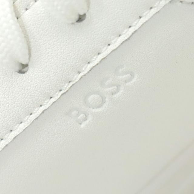 HUGO BOSS ヒューゴボス スニーカー メンズ ローカットスニーカー 靴 シューズ 50552853 10228535/Kieran_Tenn_allt ホワイト 2026春夏新作_4