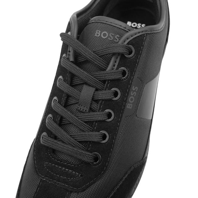 HUGO BOSS ヒューゴボス スニーカー メンズ ローカットスニーカー シューズ 靴 50557886 10271652 / Nitan_Lowp_nymith ブラック 2026春夏新作_3