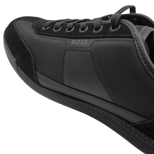 HUGO BOSS ヒューゴボス スニーカー メンズ ローカットスニーカー シューズ 靴 50557886 10271652 / Nitan_Lowp_nymith ブラック 2026春夏新作_4