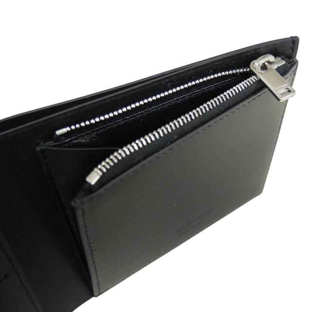 JIL SANDER ジルサンダー 財布 メンズ レディース ユニセックス 二つ折り財布 小銭入れ付き J25UI0002 P5995/ZIP POCKET WALLET ブラック 2026春夏新作_5
