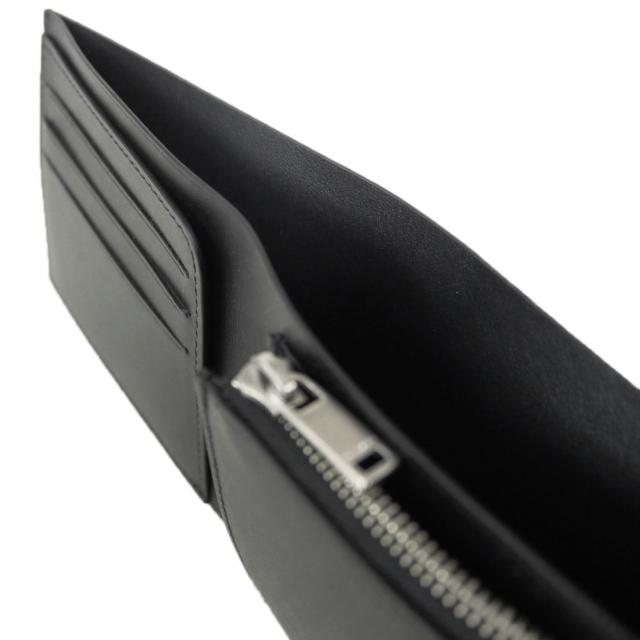 JIL SANDER ジルサンダー 財布 メンズ レディース ユニセックス 二つ折り財布 小銭入れ付き J25UI0002 P5995/ZIP POCKET WALLET ブラック 2026春夏新作_7