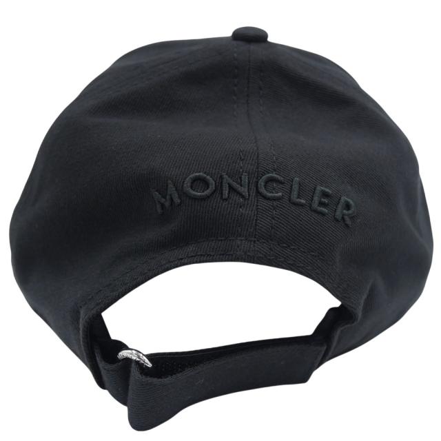 MONCLER モンクレール メンズキャップ 3B00048 04863 ブラック 2026春夏新作