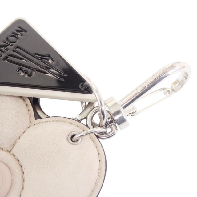 MONCLER モンクレール メンズキーリング/キーホルダー 6F00002 M8972 / FLOWER KEY RING ピンクベージュ 2026春夏新作_5