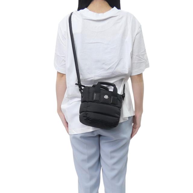 MONCLER モンクレール バッグ レディース マイクロハンドバッグ 5L00004 M6275 / MICRO CARADOC ブラック 2026春夏新作_1