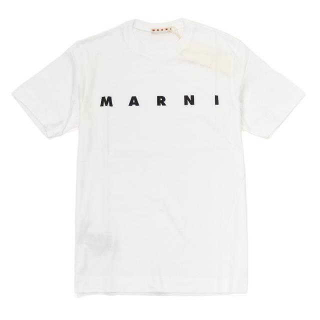 MARNI マルニ キッズ レディースクルーネックTシャツ M002MV M00RF ホワイト 2026春夏新作_4