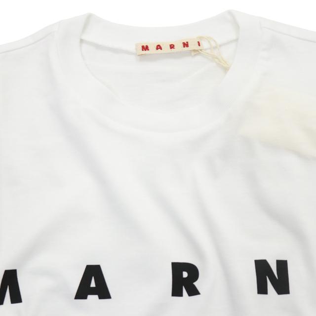 MARNI マルニ キッズ レディースクルーネックTシャツ M002MV M00RF ホワイト 2026春夏新作_5