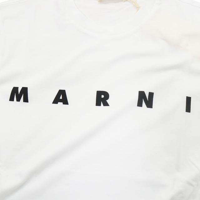MARNI マルニ キッズ レディースクルーネックTシャツ M002MV M00RF ホワイト 2026春夏新作_6
